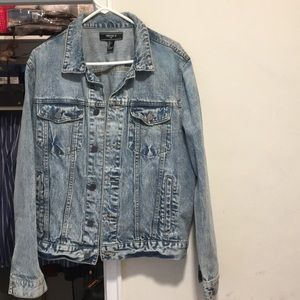 Fresh jean jacket from forever 21 ..